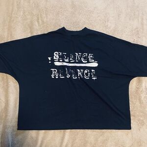 Fashion Nova Black Silence Revenge Tee